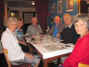 Meal out with Ian, Merryl, David & Beth