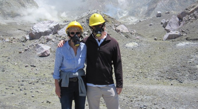 The Mad Smiths Visit Active Volcanic Island…